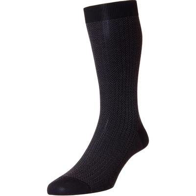 英国男士人字纹绅士袜