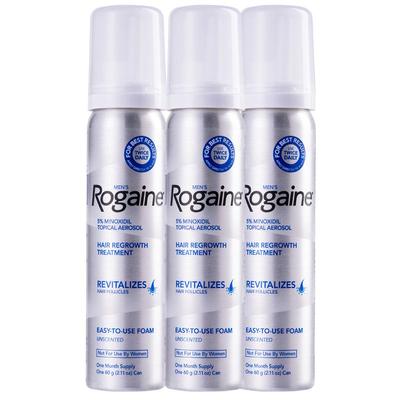 Rogaine/培健落健5%米诺地尔酊生发液 女性男士防脱生发液泡沫剂