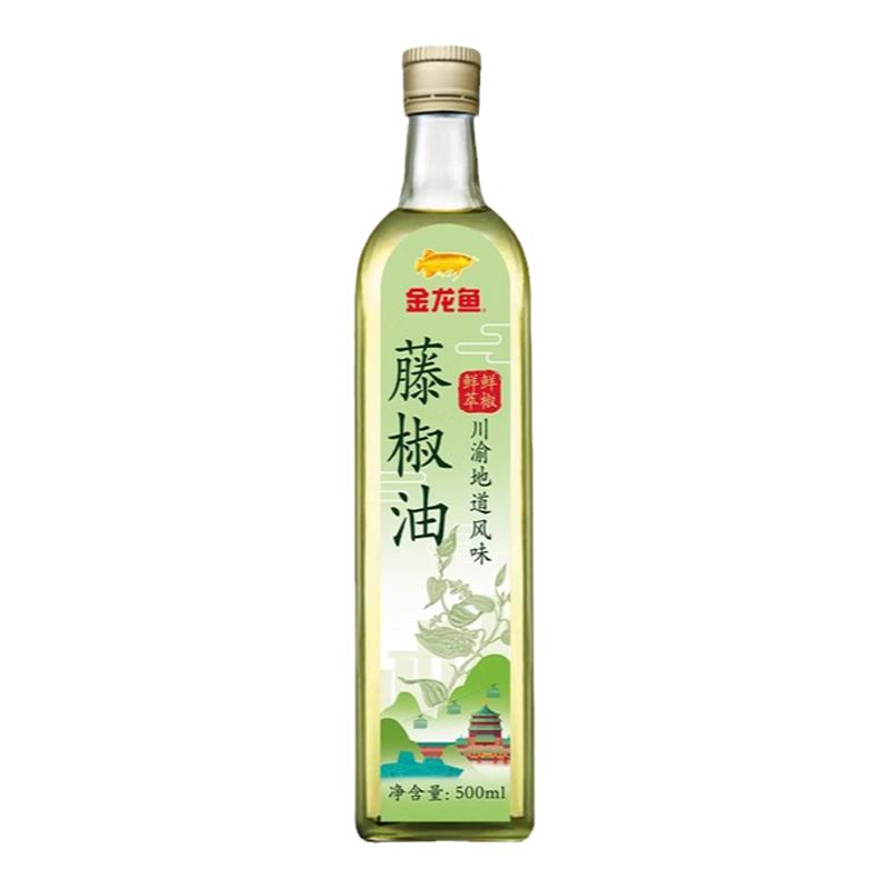 金龙鱼藤椒油500ml川渝风味