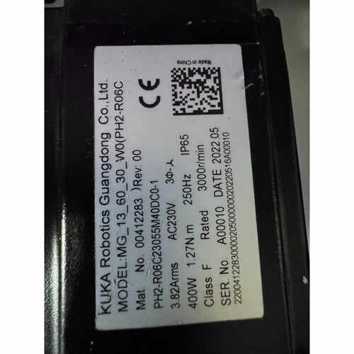 议价库卡机器人伺服电机MG136030W0型号PH2维修