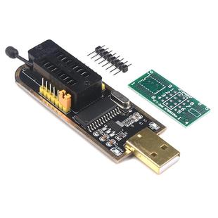 土豪金CH341A/B编程器USB主板路由BIOS/FLASH/24/25烧录器 烧写