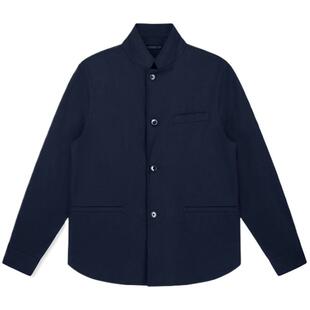 ARMANI EXCHANGE/阿玛尼秋冬新款男小立领绅士风休闲西服西装外套
