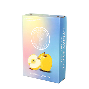 高档苹果礼盒空盒子10斤装黄元帅维纳斯黄金奶油苹果包装盒礼品盒