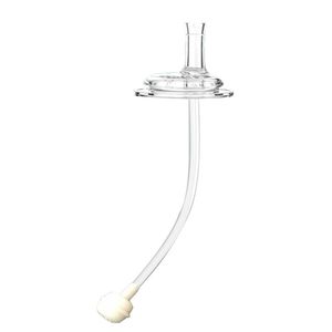 乐婴亲母婴用品宽口径奶嘴吸管一体式重力球 5CM奶瓶配件通用学饮奶嘴水杯替换头