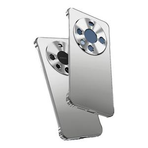 mate60气囊金属无边框手机壳
