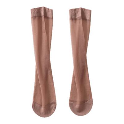 永春防勾丝女士包芯丝加长短袜