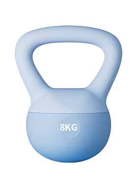 壶铃软10kg男士健身家用女哑铃运动锻炼器材器8kg甩提壶力量训练