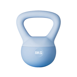 软壶铃男士健身家用女哑铃10kg运动塑形锻炼器材翘臀器8kg甩提壶