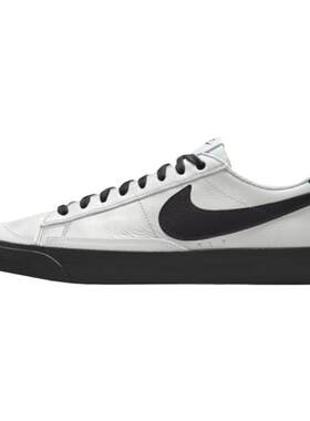 耐克Nike开拓者定制黑白板鞋