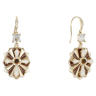 Riotlily艾特里里灵运独角兽系列耳环十字架锆石虎眼石新年女款