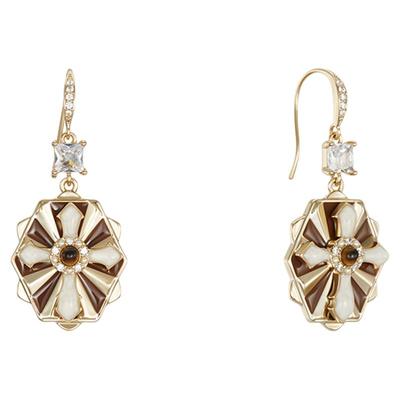 Riotlily艾特里里灵运独角兽系列耳环十字架锆石虎眼石圣诞送女友