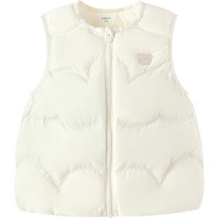 巴拉巴拉宝宝羽绒马甲婴儿外套秋冬款童装男童女童内胆儿童背心小