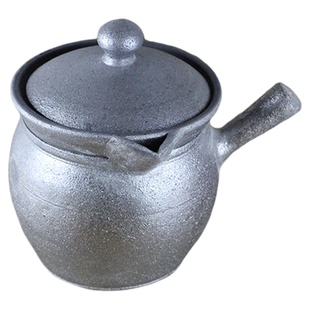 荥经老式大号药罐熬中药砂锅煎药炖锅传统黑砂陶土煮药炖汤燃气壶