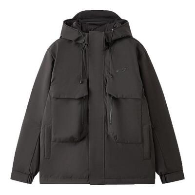 New Balance NB官方正品25年新款男士保暖防泼鸭绒羽绒服AMJ54307