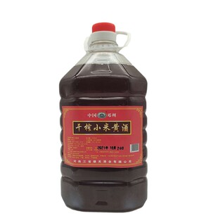 干炸小米黄酒5斤桶装15度 陈酿 南阳邓州刘集特产