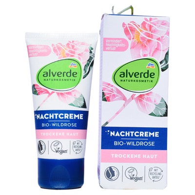 艾薇德野玫瑰保湿补水面霜德国