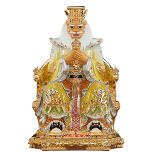 康盛四海龙王神像居家供奉摆件黄铜南海西海北海东海龙王像龙王爷