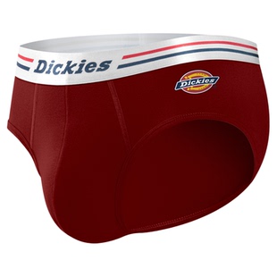 Dickies男士内裤2026马年冬纯棉透气易穿脱高弹三角裤红色礼盒装