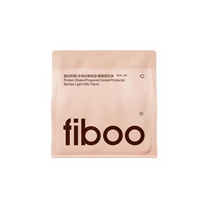 【渠道专享】fiboo她练爆料超模代餐奶昔粉膳食纤维高蛋白健身饱