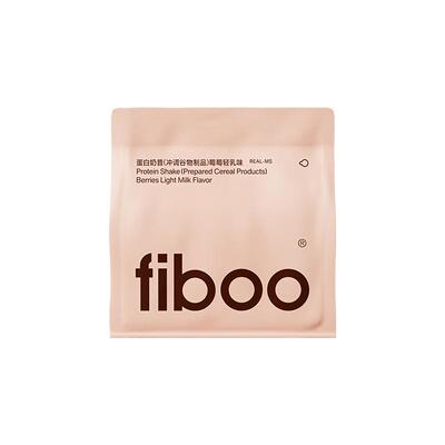 【百补专享】fiboo她练爆料超模代餐奶昔粉膳食纤维高蛋白健身饱