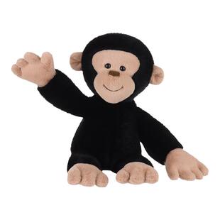 Apricot Lamb灵活黑猩猩公仔可爱超萌玩偶婴幼儿安抚玩偶毛绒玩具