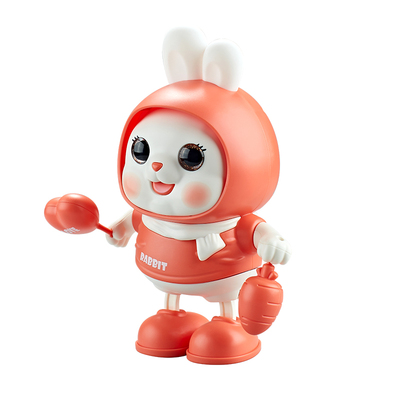 唱歌跳舞抬头练习电动小福兔