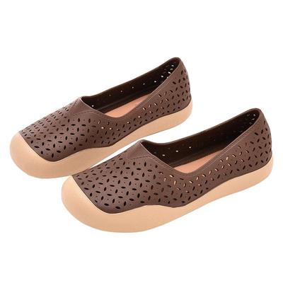 踏佳路越南天然橡胶洞洞鞋一脚蹬