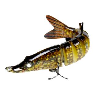 大梅鲨仿真多节鱼路亚饵仿生狗鱼假饵缓沉黑鱼翘嘴鲈鱼狗鱼专用