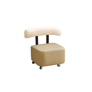 溜溜凳万向轮小凳子家用矮凳沙发凳滑轮小板凳门口换鞋凳小椅子