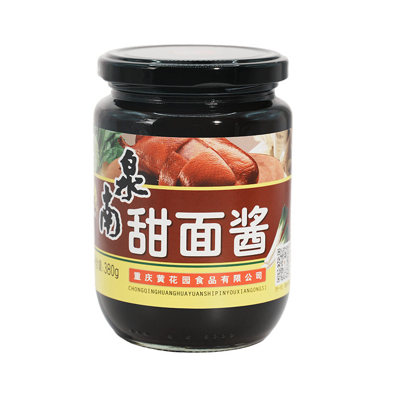 南泉甜面酱北京烤鸭手抓饼煎饼拌面拌饭蘸葱面酱调味酱烧烤酱380g
