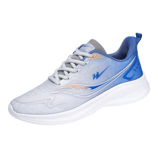 双星正品运动男鞋新款透气网面软底轻便减震健步鞋时尚潮流男跑鞋