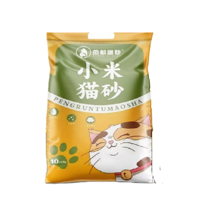 小米猫砂膨润土超细小颗粒20公猫砂