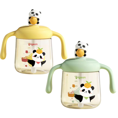 贝亲婴儿牛奶杯儿童PPSU熊猫水杯