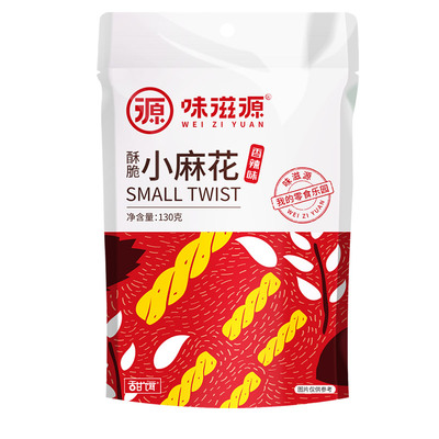 网红小麻花多袋装酥脆休闲零食小吃海苔膨化葱香辣味牛肉味怀旧