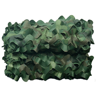 双层210D防航拍伪装网迷彩网户外遮阳防晒加厚绿色防伪网卫星绿化