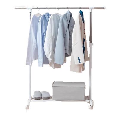 出口级卧室单杆式晾衣架落地