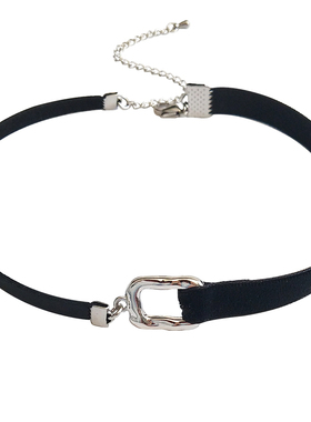 原创几何拼接欧美风朋克choker