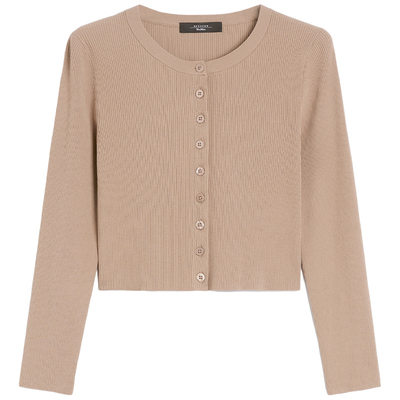 【秋冬奢享】Weekend MaxMara 25女装简约圆领开衫5346015106