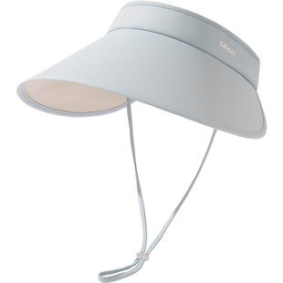 siggi 防晒遮阳帽空顶女夏加大帽檐可卷折遮侧脸太阳帽防紫外线帽