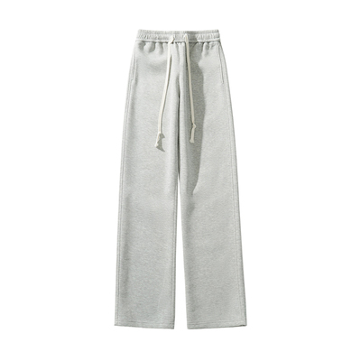 直筒裤子男士垂坠感拖地裤男裤子