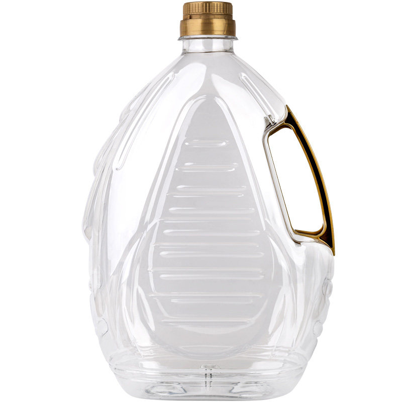 厚实抗摔 5L10斤食品级PET塑料瓶高端密封山茶菜籽花生油壶桶酒壶