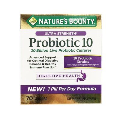 Nature’sBounty益生菌胶囊70粒