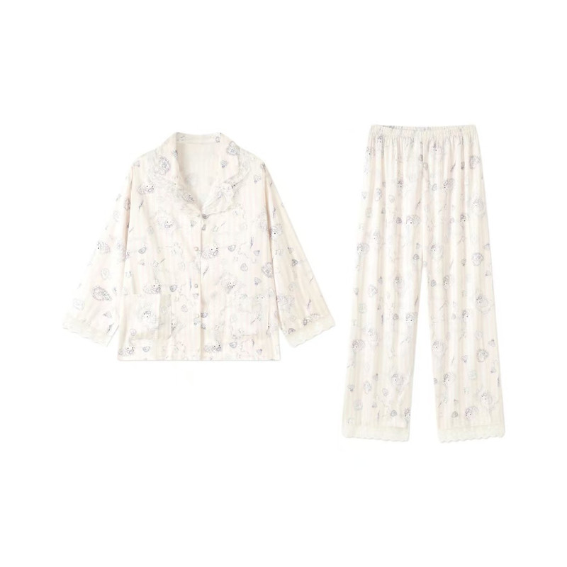 甜美可爱风真丝睡衣高级感家居服