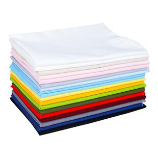 纯棉帆布手工刺绣纯色绣布素色绣花专用布桌布背景布家居diy绣布