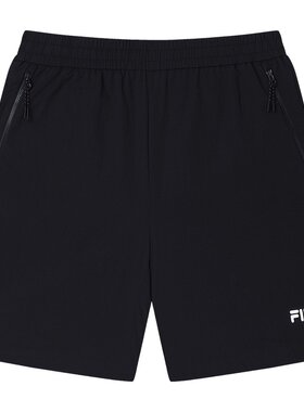 FILA斐乐梭织运动短裤男健身跑步