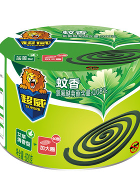 微烟超威蚊香大圈艾草香
