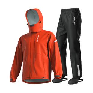 摩多狼越野摩托车冲锋雨衣雨裤套装机车骑行摩旅快穿脱分体暴雨披