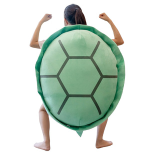 网红超大乌龟壳玩偶可穿戴龟壳抱枕人穿衣服公仔毛绒玩具女生礼物