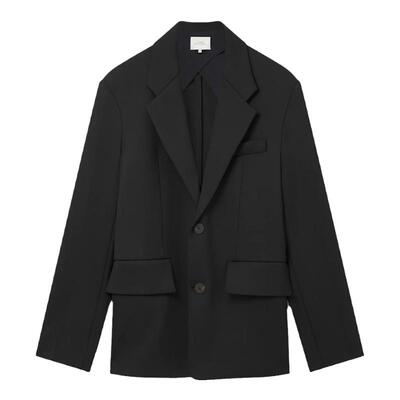 低调奢华经典黑色西服夹克外套