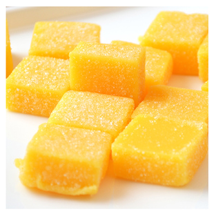正英mango纤果爱芒果软糖果500g散装芒果味零食喜糖休闲食品年货